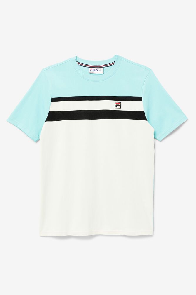 Fila Dover T-Shirt White - Mens - 01872HIVA